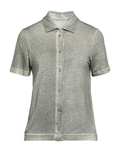 MAJESTIC FILATURES Solid colour shirts & blouses Sage green 96% Viscose, 4% Elastane