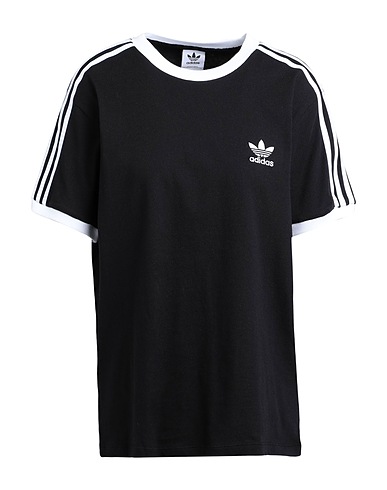 ADIDAS ORIGINALS T-shirt ADICOLOR CLASSICS 3 STRIPES TEE
 Black 100% Cotton