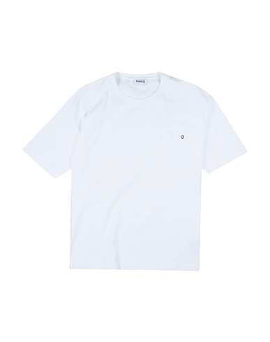 DONDUP TOPWEAR White 97% Cotton, 3% Elastane