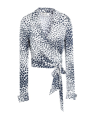 DIANE VON FURSTENBERG Shrug White 95% Viscose, 5% Elastane