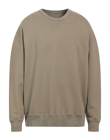 TEN C Felpa Khaki 100% Cotone
