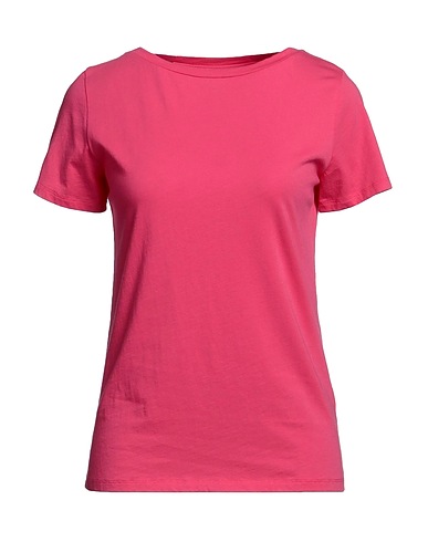 MAJESTIC FILATURES Basic T-Shirt Magenta 100% Cotton