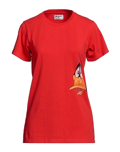 FRONT STREET 8 T-shirt Rosso 100% Cotone