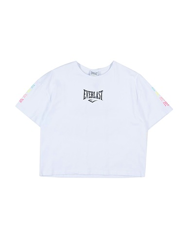 EVERLAST T-shirt White 90% Cotton, 10% Lycra®