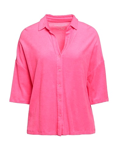 MAJESTIC FILATURES Camicie e bluse tinta unita Fucsia 50% Cotone, 50% Modal