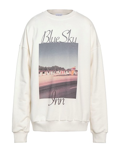 BLUE SKY INN Sweatshirt Ivory 100% Cotton, Elastane