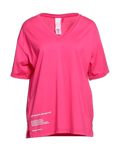 NOUMENO CONCEPT T-Shirt Fuchsia 100% Baumwolle