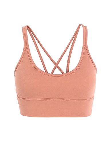 ROXY トップス RX Top Heart Into It Elongated Bra
 ライトブラウン ポリエステル 75% / ポリウレタン 25%