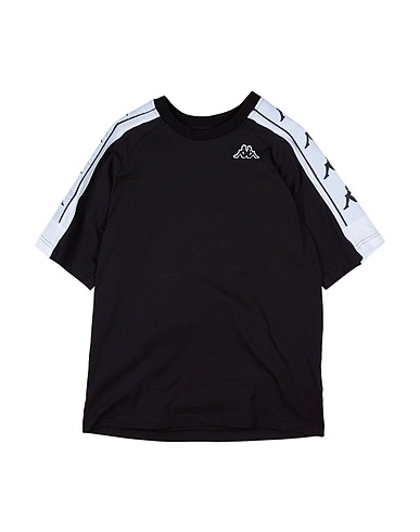 KAPPA T-shirt Black 100% Cotton