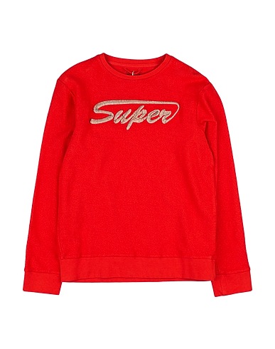HEROS Felpa Rosso 100% Cotone