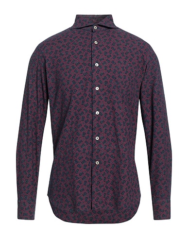 ALESSANDRO GHERARDI Patterned shirt Plum 100% Cotton
