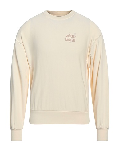 AFTERLABEL Felpa Panna 100% Cotone