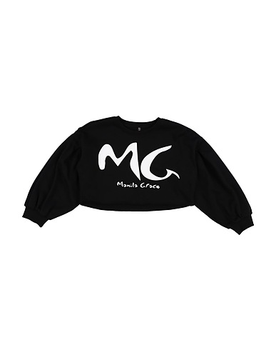 MANILA GRACE Sweatshirt Black 80% Cotton, 20% Polyester