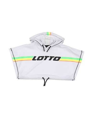 LOTTO Felpa Bianco 80% Cotone, 20% Poliestere