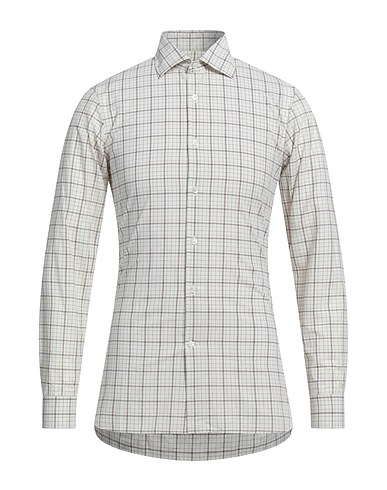 DUNHILL Shirts Burgundy 100% Cotton