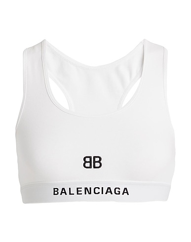 BALENCIAGA Top White 93% Cotton, 7% Elastane