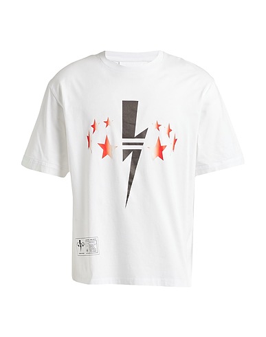 NEIL BARRETT T-shirt White 100% Cotton