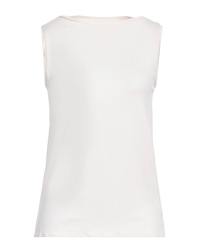 MAJESTIC FILATURES Vest Ivory 94% Viscose, 6% Elastane