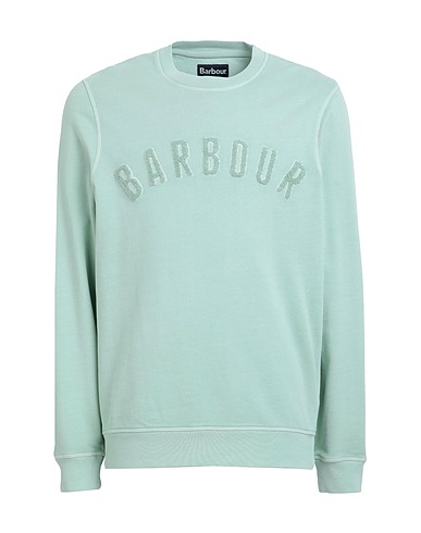 BARBOUR Sweatshirt Säuregrün 100% Baumwolle