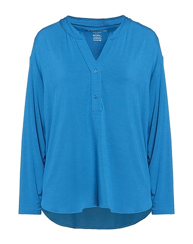 MAJESTIC FILATURES T-shirt Azure 94% Viscose, 6% Elastane