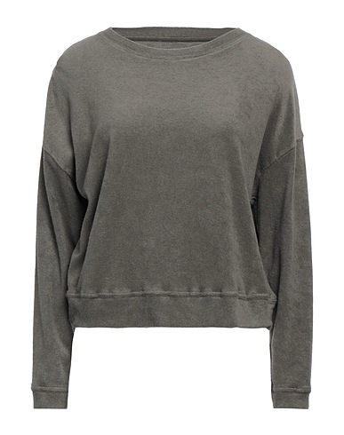 MAJESTIC FILATURES Sweatshirt Military green 50% Cotton, 50% Modal