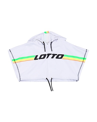 LOTTO T-shirt White 96% Cotton, 4% Elastane