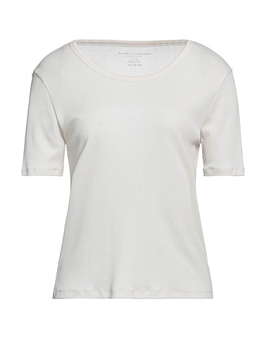 MAJESTIC FILATURES Basic T-shirt Light grey 67% Lyocell, 33% Cotton