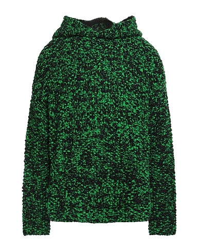 MSGM Hooded track jacket  Green 100% Cotton