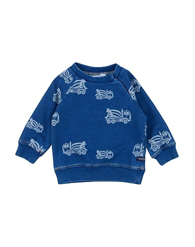 NAME IT® Sweatshirt Slate blue 79% Cotton, 16% Polyester, 5% Elastane