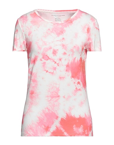 MAJESTIC FILATURES T-shirt Fucsia 94% Viscosa, 6% Elastan
