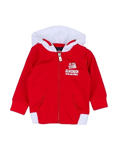 JECKERSON Sweatshirt Red 80% Cotton, 20% Polyester
