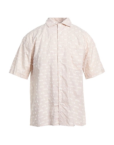 THE SILTED COMPANY Patterned shirt Beige 100% Cotton