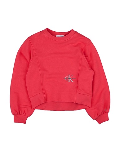 CALVIN KLEIN JEANS Sweatshirt Fuchsia 88% Cotton, 12% Polyester