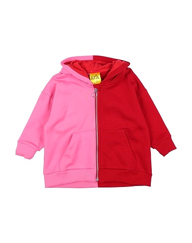 M'A KIDS Felpa Rosa 100% Cotone organico