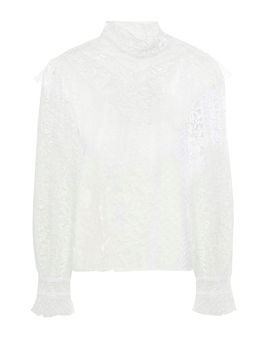 IRO Top White 50% Cotton, 45% Nylon, 5% Polyurethane