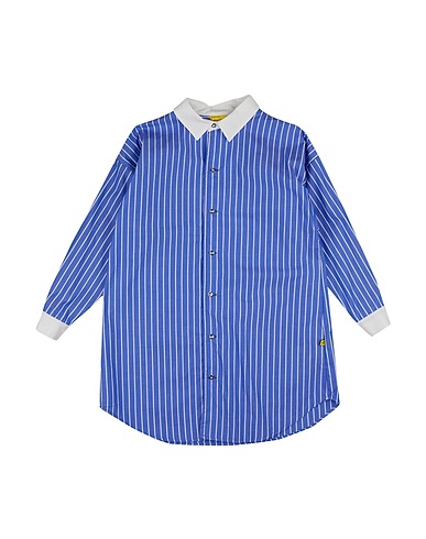 M'A KIDS Camicie  e bluse fantasia Blu chiaro 100% Cotone