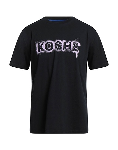 KOCHÉ T-shirt Black 100% Cotton
