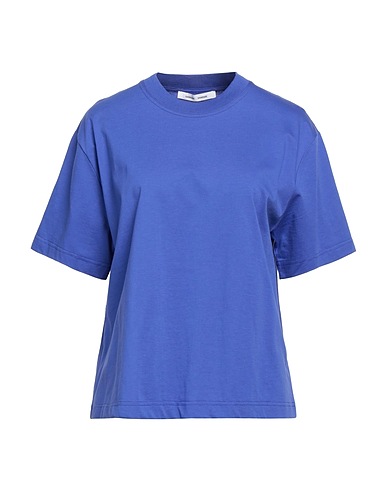 SAMSØE Φ SAMSØE Basic T-Shirt Königsblau 100% Baumwolle