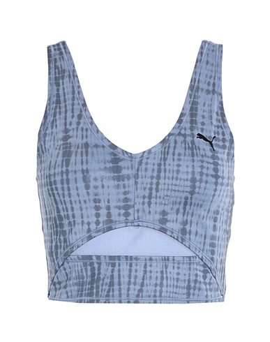 PUMA Crop top STUDIO AOP CROP TOP	 Pastel blue 77% Polyester, 23% Elastane