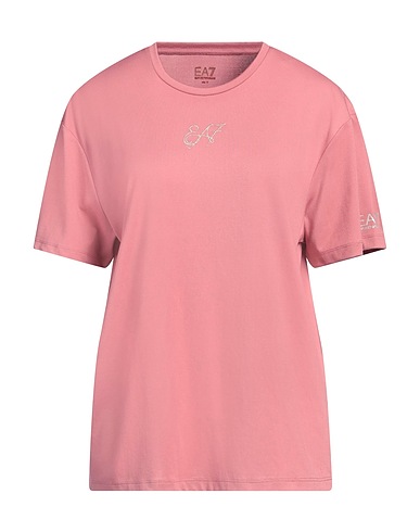 EA7 T-shirt basique Vieux rose 93% Polyester, 7% Élasthanne