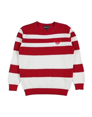 EMPORIO ARMANI Jumper Red 100% Cotton