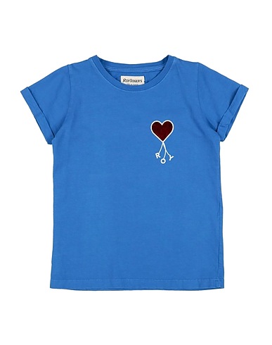 ROŸ ROGER'S T-shirt Blue 100% Cotton