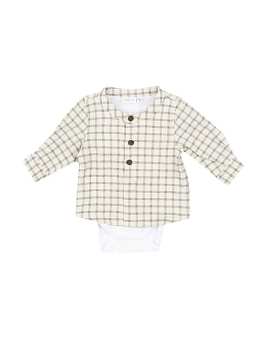 NAME IT® Baby bodysuit Beige 100% Cotton