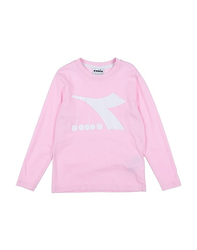 DIADORA T-shirt Rosa 100% Cotone