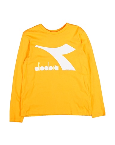 DIADORA T-shirt Arancione 100% Cotone