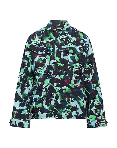 KENZO Patterned shirt Green 100% Cotton