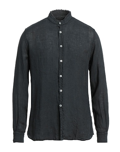 MESSAGERIE Camicia in lino Antracite 100% Lino