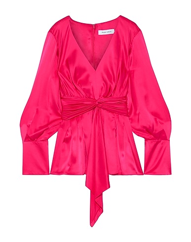 PRABAL GURUNG Silk top Fuchsia 100% Silk