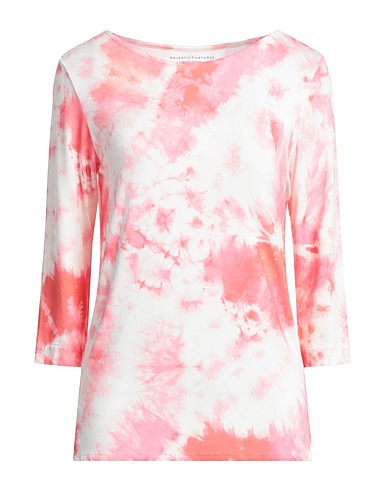 MAJESTIC FILATURES T-shirt Fuchsia 94% Viscose, 6% Elastane