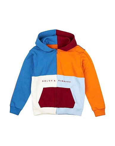 DOLCE&GABBANA スウェット オレンジ コットン 100%